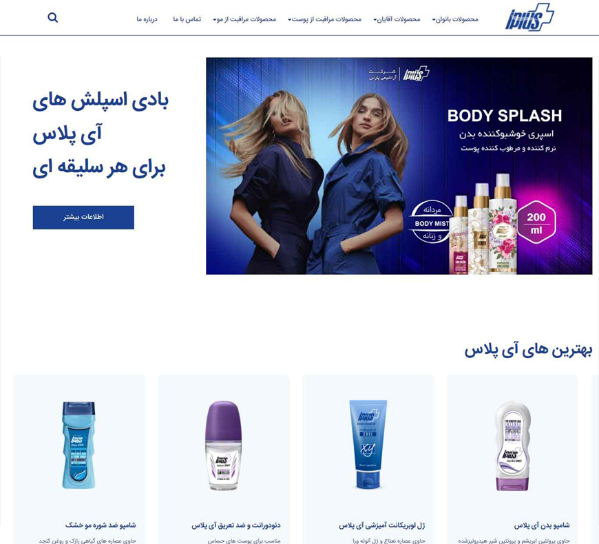 نمونه کار طراحی سایت 5