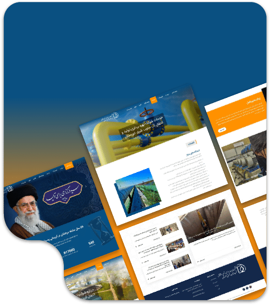  نمونه کار طراحی سایت 
