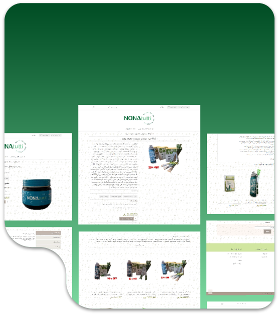  نمونه کار طراحی سایت 